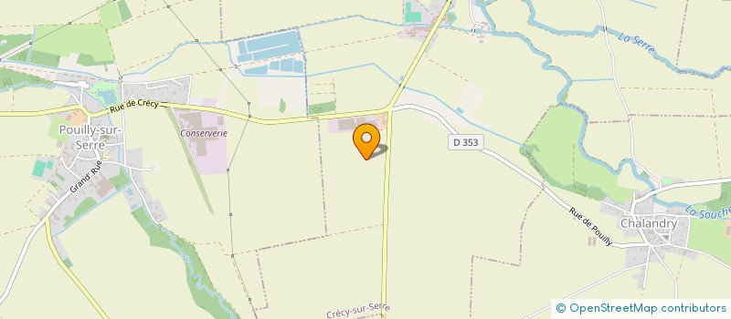 localisation de l'entreprise SYNDICAT ENDILAON à CRECY-SUR-SERRE