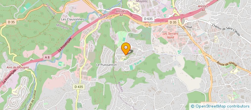 localisation de l'entreprise SYNDICAT ENERGIE CHIMIE ALPES MEDITERR à ANTIBES