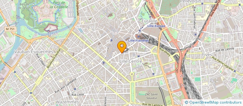 localisation de l'entreprise SYNDICAT ENTREPOSIT PRODUCTEUR BOISSONS à LILLE