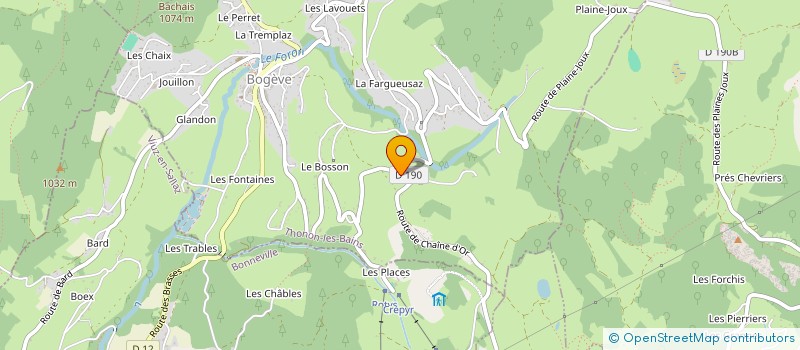 localisation de l'entreprise SYNDICAT ESF LES BRASSES  VIUZ-EN-SALLAZ