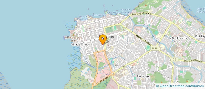 localisation de l'entreprise SYNDICAT F.O DU B.R.G.M.  CAYENNE