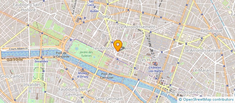 localisation de l'entreprise SYNDICAT FABRICANT CEINTURE  PARIS
