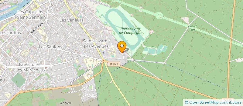 localisation de l'entreprise SYNDICAT FABRICANTS DE SUCRE  COMPIEGNE