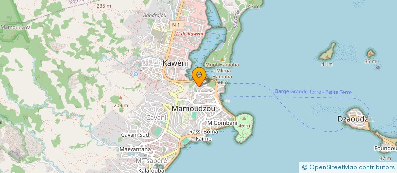 localisation de l'entreprise SYNDICAT FO PREFECTURE DE MAYOTTE à MAMOUDZOU