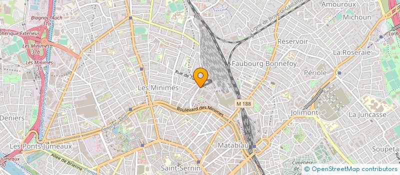localisation de l'entreprise SYNDICAT FO TOULOUSE METROPOLE ET CCAS DE TOULOUSE à TOULOUSE