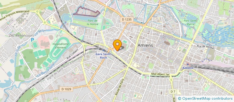 localisation de l'entreprise SYNDICAT FOCOM DE REGION NORD DE FRANCE  AMIENS