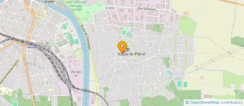 localisation de l'entreprise SYNDICAT FORCE OUVRIERE COMMUNICATION POSTE DE SEINE ET MARNE à VAUX-LE-PENIL