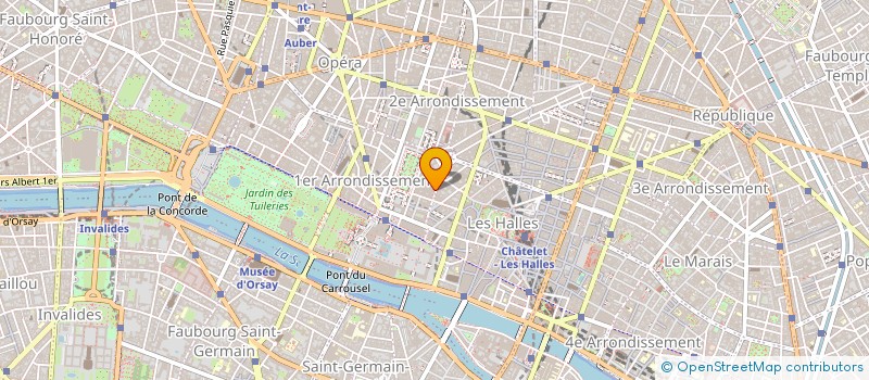 localisation de l'entreprise SYNDICAT FORCE OUVRIERE DE LA BANQUE DE FRANCE à PARIS