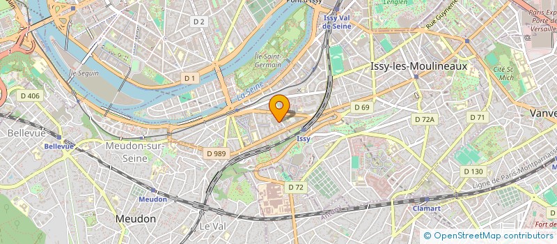 localisation de l'entreprise SYNDICAT FORCE OUVRIERE DES LYCEES ET COLLEGES  ISSY-LES-MOULINEAUX