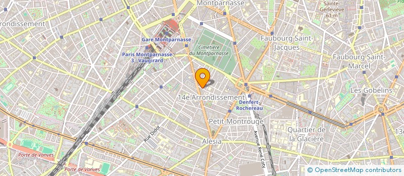 localisation de l'entreprise SYNDICAT FORCE OUVRIERE NAT CADRES HCR  PARIS