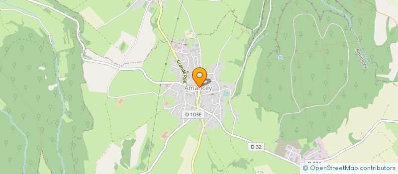localisation de l'entreprise SYNDICAT FORESTIER DE BOLANDOZ ET DE MYON à AMANCEY