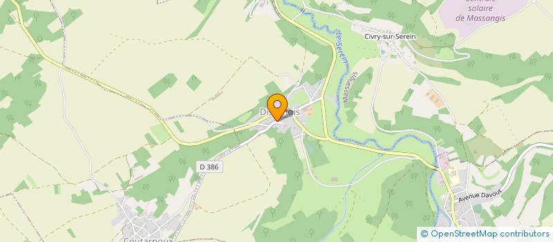 localisation de l'entreprise SYNDICAT FORESTIER DE HERVAUX à L'ISLE-SUR-SEREIN