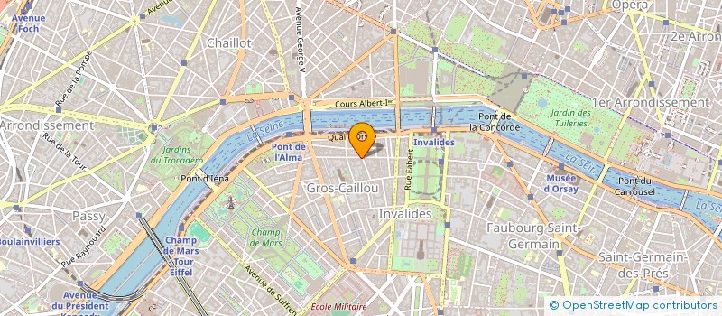 localisation de l'entreprise SYNDICAT FRANCAIS DE LA PARFUMERIE  PARIS