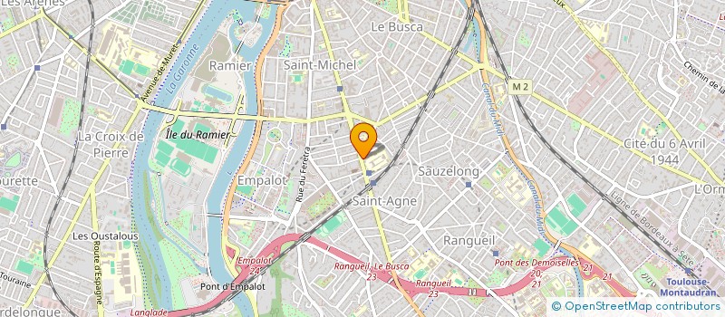 localisation de l'entreprise SYNDICAT FRANCAIS DES ENSEIGNANTS EN DANSE DE SOCIETE à TOULOUSE