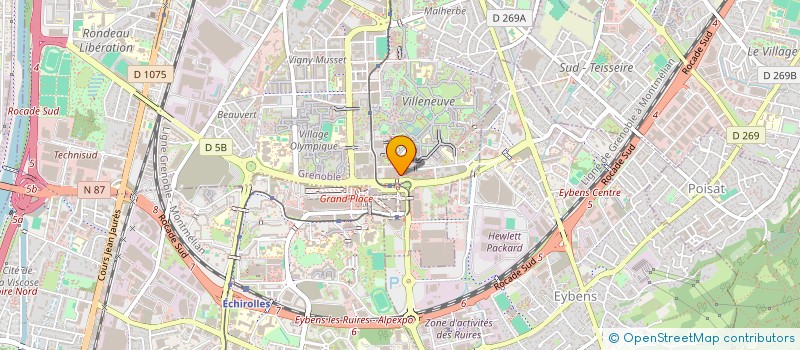 localisation de l'entreprise SYNDICAT GENERAL AGROALIMENTAIRE CFDT DEPART ISERE à GRENOBLE