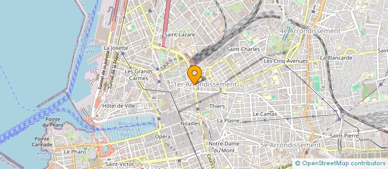 localisation de l'entreprise SYNDICAT GENERAL DES TERRITORIAUX FORCE OUVRIERE DE LA VILLE DE MARSEILLE à MARSEILLE