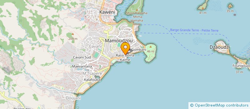 localisation de l'entreprise SYNDICAT GENERAL DES TRAVAILLEURS DES PORTS DE MAYOTTE-CGT MAYOTTE à MAMOUDZOU