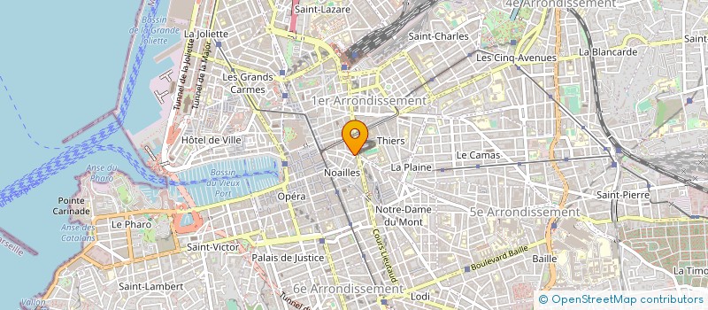 localisation de l'entreprise SYNDICAT GENERAL FORCE OUVRIERE DE LA RTM à MARSEILLE