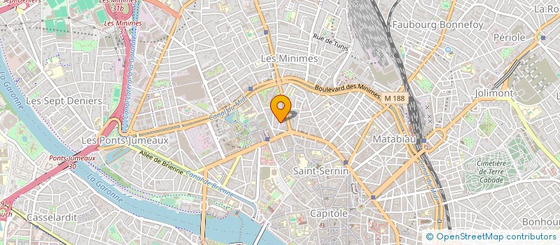 localisation de l'entreprise SYNDICAT GGEN DE L'ES,DE EAP,DE LA JEUNESSE ET DES SPORTS CFDT MIDI PYRENEES à TOULOUSE