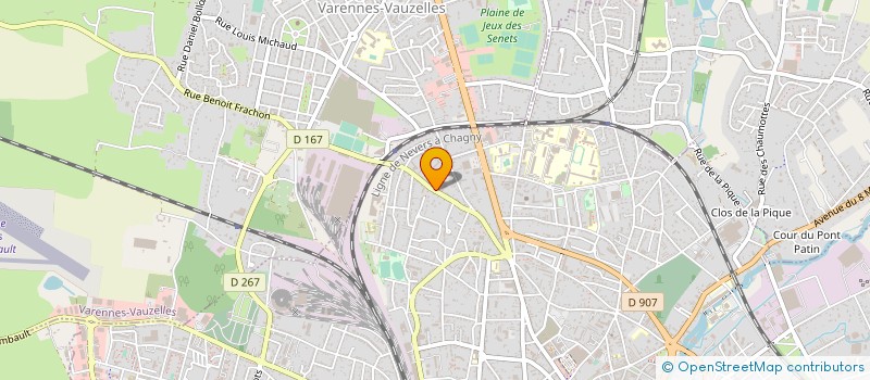 localisation de l'entreprise SYNDICAT GTI LES GLYCINES à NEVERS