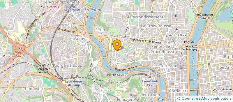 localisation de l'entreprise SYNDICAT HIPPOLYTE GONDRE D'ENSEIGNANTS ET EDUCATEURS LIBRES à LYON