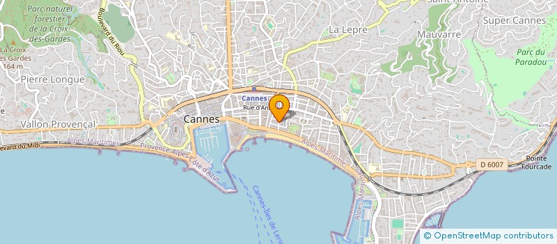 localisation de l'entreprise SYNDICAT HOTELIERS DE CANNES à CANNES