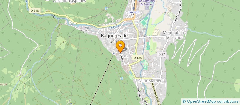 localisation de l'entreprise SYNDICAT HOTELIERS DU CANTON DE LUCHON à BAGNERES-DE-LUCHON