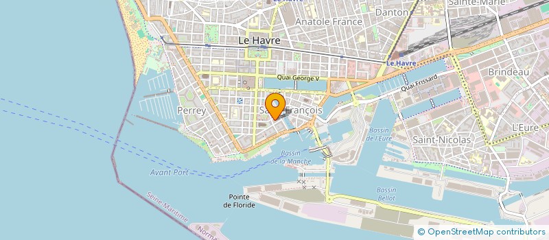 localisation de l'entreprise SYNDICAT ILOT N 31-44 à LE HAVRE