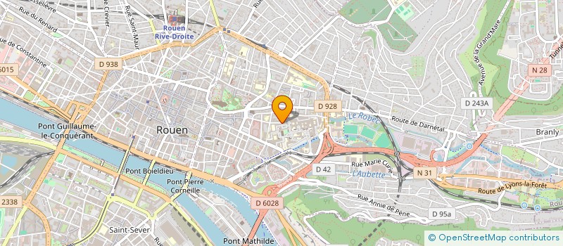 localisation de l'entreprise SYNDICAT INDEPENDANT REGIONAL HAUT NORMAND DES INTERNES EN MEDECINE GENERALE à ROUEN