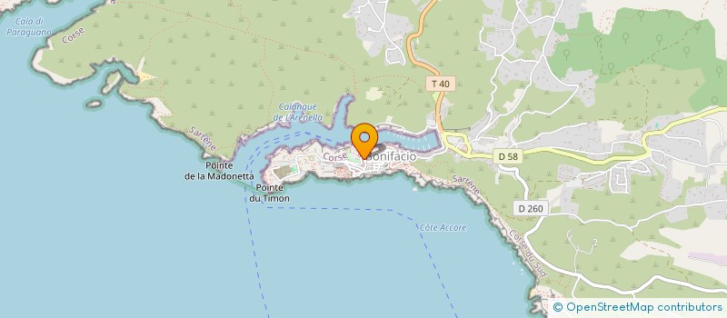 localisation de l'entreprise SYNDICAT INITIATIVE BONIFACIO à BONIFACIO