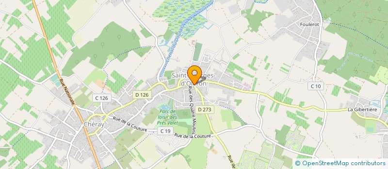 localisation de l'entreprise SYNDICAT INITIATIVE ET TOURISME  SAINT-GEORGES-D'OLERON