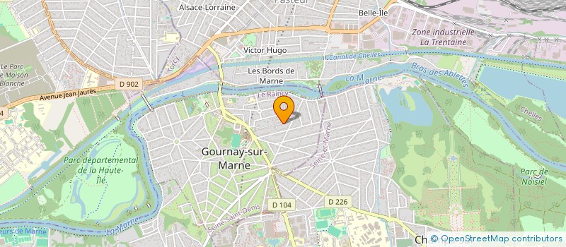 localisation de l'entreprise SYNDICAT INITIATIVE GOURNAY à GOURNAY SUR MARNE