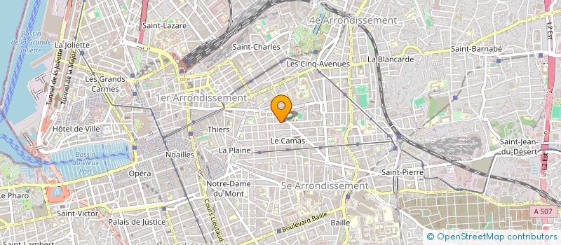 localisation de l'entreprise SYNDICAT INSTIT SOC CONFEDERATION LIBRES à MARSEILLE