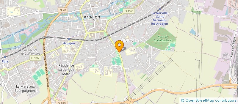 localisation de l'entreprise SYNDICAT INTER ENERGIE ELECTRICITE à ARPAJON