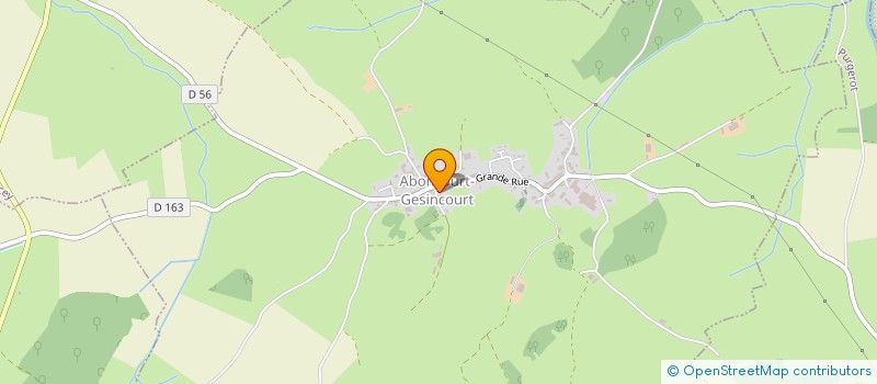 localisation de l'entreprise SYNDICAT INTERCOM DU COLLEGE DE JUSSEY  JUSSEY