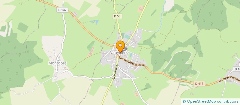 localisation de l'entreprise SYNDICAT INTERCOM SCOLAIRE ECOLES DU CHATEAU à VAUVILLERS