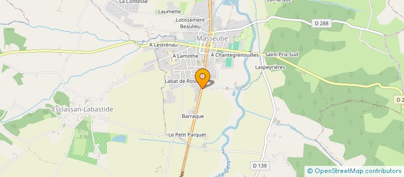 localisation de l'entreprise SYNDICAT INTERCOMMUNAL A VOCATION UNIQUE ADDUCTION EAU POTABLE MASSEUBE à MASSEUBE