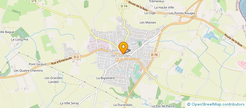 localisation de l'entreprise SYNDICAT INTERCOMMUNAL A VOCATION UNIQUE ANIMATION JEUNESSE ENFANCE à SAINT-MELOIR-DES-ONDES