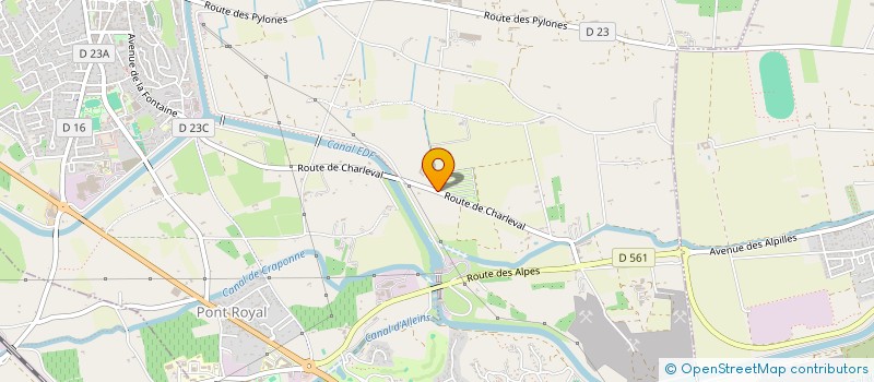 localisation de l'entreprise SYNDICAT INTERCOMMUNAL A VOCATION UNIQUE COLLINES DURANCE  MALLEMORT