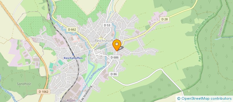 localisation de l'entreprise SYNDICAT INTERCOMMUNAL A VOCATION UNIQUE D'ADDUCTIO D'EAU DE REICHSHOFFEN ET DES ENVIRONS à REICHSHOFFEN