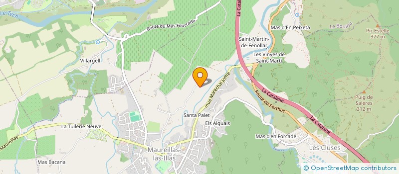 localisation de l'entreprise SYNDICAT INTERCOMMUNAL A VOCATION UNIQUE D'ADDUCTION D'EAU POTABLE LES CLUSES LE PERTHUS à LE PERTHUS