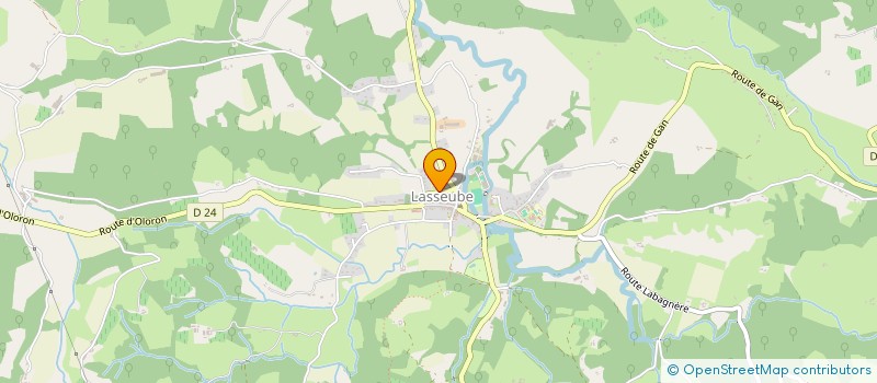 localisation de l'entreprise SYNDICAT INTERCOMMUNAL A VOCATION UNIQUE DES COTEAUX DE LASSEUBE  LASSEUBE