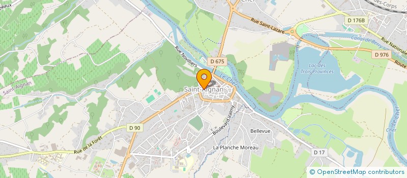 localisation de l'entreprise SYNDICAT INTERCOMMUNAL D ADDUCTION D EAU ET D ASSAINISSEMENT DE SAINT AIGNAN à SAINT-AIGNAN