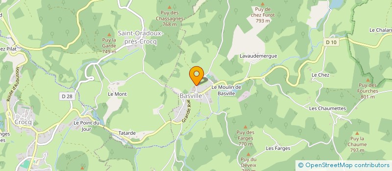 localisation de l'entreprise SYNDICAT INTERCOMMUNAL D'ADDUCTION D'EAU POTABLE ET D'ASSAINISSEMENT DE LA REGION DE CROCQ à CROCQ