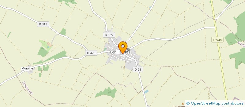 localisation de l'entreprise SYNDICAT INTERCOMMUNAL D'ADDUCTION D'EAUX POTABLE DE BOESSES ECHILLEUSES GRANGERMONT à ECHILLEUSES