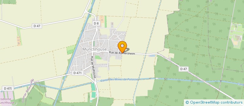 localisation de l'entreprise SYNDICAT INTERCOMMUNAL D'ADDUCTION EN EAU POTABLE DE MUNCHHOUSE ET ENVIRONS  MUNCHHOUSE