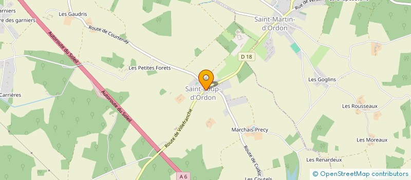 localisation de l'entreprise SYNDICAT INTERCOMMUNAL D'ALIMENTATION EN EAU POTABLE DE LA REGION DE VERLIN à SAINT-LOUP-D'ORDON