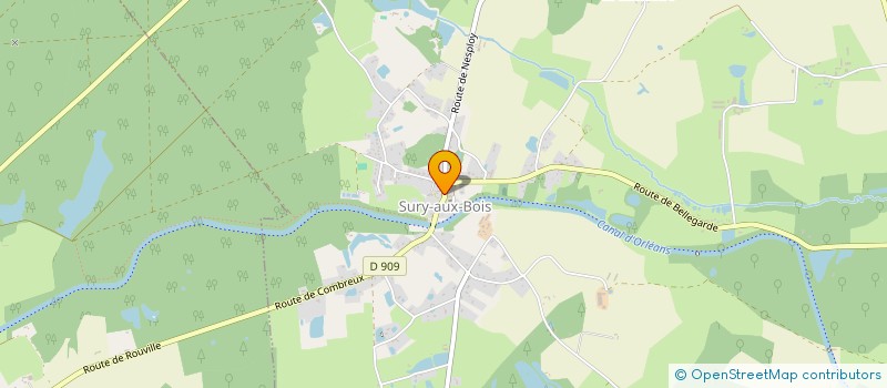 localisation de l'entreprise SYNDICAT INTERCOMMUNAL D'ALIMENTATION EN EAU POTABLE DE SURY-AUX-BOIS - CHATENOY - COMBREUX à SURY-AUX-BOIS