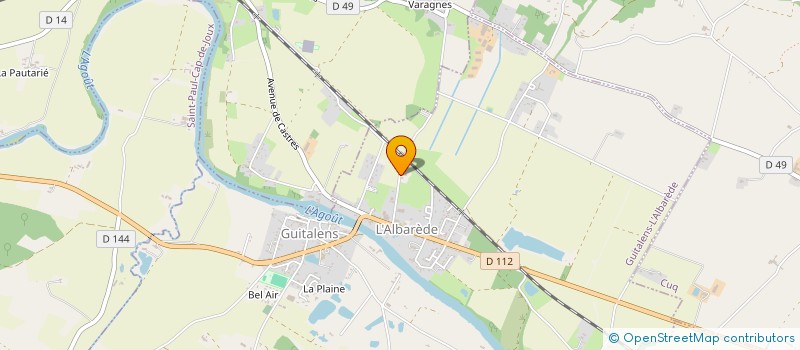 localisation de l'entreprise SYNDICAT INTERCOMMUNAL D'ALIMENTATION EN EAU POTABLE DE VIELMUR SAINT PAUL  GUITALENS-L'ALBAREDE