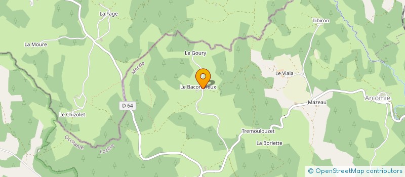 localisation de l'entreprise SYNDICAT INTERCOMMUNAL D ALIMENTATION EN EAU POTABLE DU RU DE FONTBELLE à LES MONTS VERTS